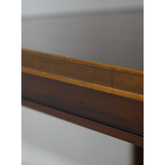 Wood Regency Style 4 Tier Mahogany Bamboo Form Etagere For Sale - Image 7 of 12