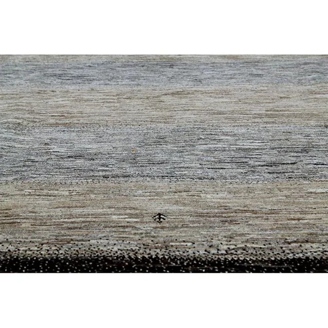 Gray 1980s Handwoven Persian Gabbeh Tribal Rug For Sale - Image 8 of 11