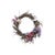 Field of Flowers Spring Summer Door Wreath 18" Crochet Feather Bird House Wall For Sale - Image 9 of 11