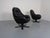 Easy chair designed by H.W. Klein for Bramin and made in Denmark. It is upholstered in black leather. I have official...