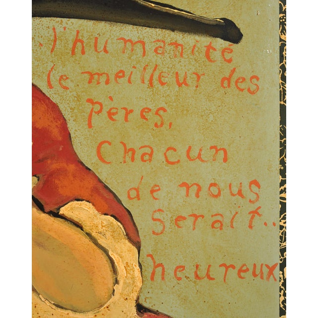 Ira Yeager 20th Century Painting of French Anthropomorphic Woman For Sale - Image 11 of 18