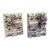 Antique Chinese Art Deco Carved Soapstone Floral Bookends, Pair For Sale
