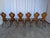 Farmhouse Tyrolean Chairs with Heart Cutout Back, 1970s, Set of 6 For Sale - Image 3 of 18