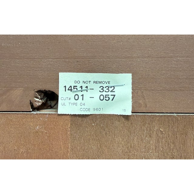 Thomasville Mahogany Chippendale Style Armoire / Linen Press For Sale - Image 15 of 16