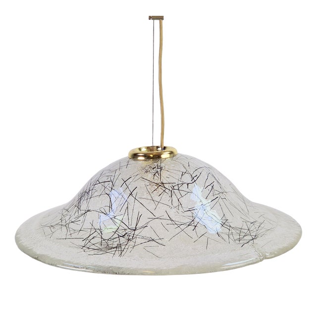 Vintage Murano Glass Pendant Lights from Kaiser-Leuchten, 1960s For Sale