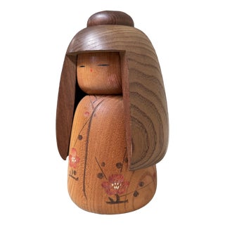 Vintage Sōsaku Kokeshi Figurine by Takeda Daisuke, 1970s For Sale