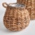 A natural leaf fiber, abaca is an upcycled, sustainable material. A very durable fiber, these natural baskets are lined...