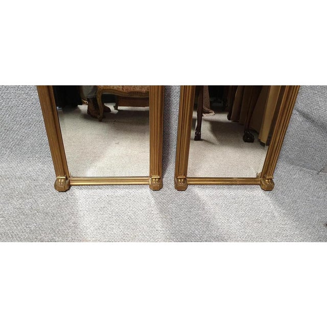 Vintage Regency Gilt Mirrors, Set of 2 For Sale - Image 5 of 7