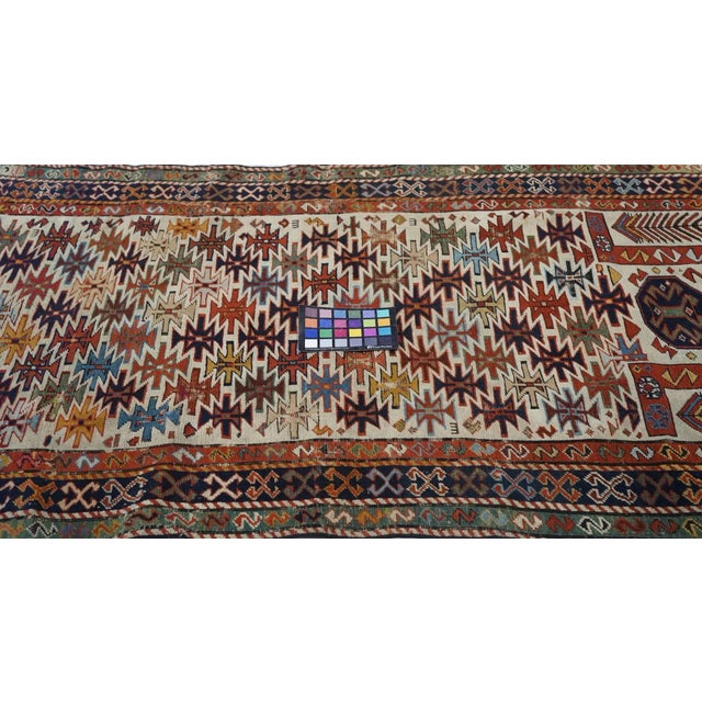 Antique Caucasian Shirvan Rug 3'1'' x 5'5'' For Sale - Image 10 of 10