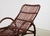 Brown Set of Vintage German Chaise Lounges in Bamboo and Rattan, 1950s For Sale - Image 8 of 9