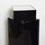 Modern 1980s Post Modern Black & White Acrylic Pillar Sculptural Pedestal Stand For Sale - Image 3 of 7