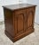 Kittinger Cherry Wood Cabinet Vintage 2 Door Pull Out Tray Nightstand Server For Sale - Image 9 of 12