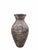 Vintage Rustic Mediterranean Terracotta Amphora Floor Vessel Large hand-thrown terracotta amphora-form vessel featuring a...