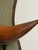 Mid-Century Modern Mid-Century Modern Hand-Carved Wooden Bird Wall Sculpture For Sale - Image 3 of 7