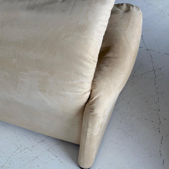 Textile 1980s Maralunga Chairs Attributed to Vico Magistretti for Cassina For Sale - Image 7 of 12