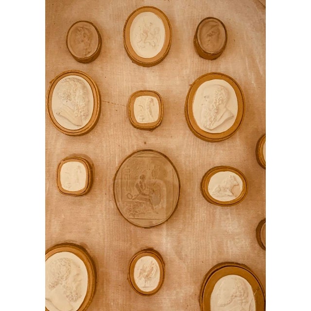 Few objects capture the romance of the Grand Tour quite like this — a superb oval shadow box presenting a curated...