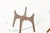 Adrian Pearsall Style Mid Century Walnut and Glass Stingray End Tables - Pair For Sale - Image 9 of 10