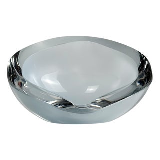 Mid-Century Modern Geode-Style Glass Dish, 1970s For Sale