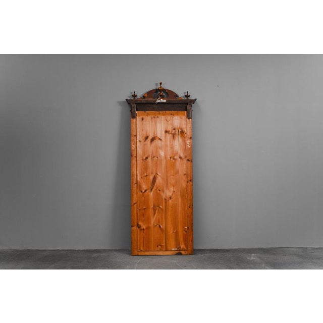 Gründerzeit Standing Mirror with Console in Walnut, 1800s For Sale - Image 4 of 18