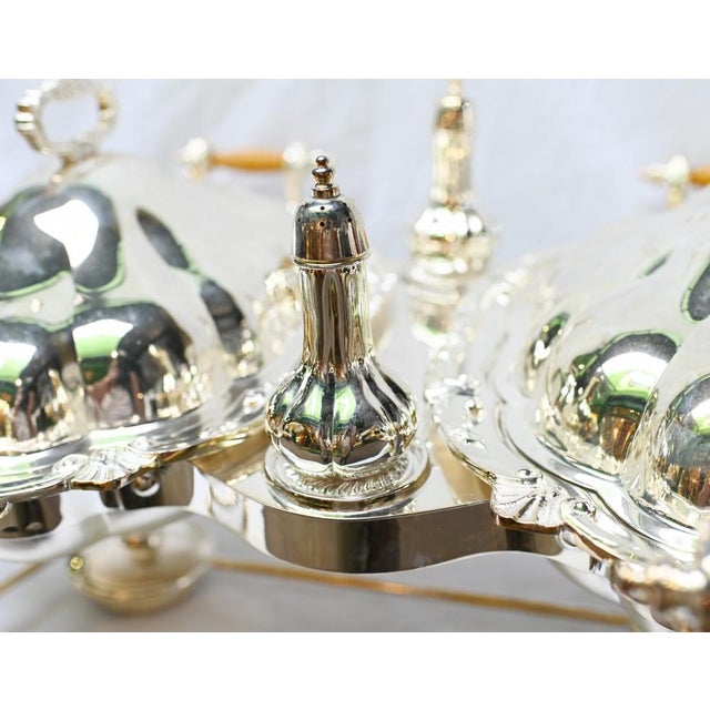 Silver Plate Food Warmer, Sheffield For Sale - Image 4 of 17