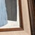 1970’s Mid Century Modern Abstract Painting Chunky Wood Vintage Frame For Sale - Image 4 of 5