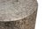 Wood Side Table Silver and Black Modern For Sale - Image 7 of 12