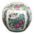 Vintage Chinese Rose Medallion Famille Rose Porcelain Vase 7" Chinoiserie For Sale