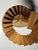Scale model / model of a staircase. Made of beech wood. Presumably made around 1980. Base with marquetry inlay. Standing...