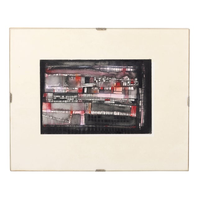 Marta Seixas, Places Liquefied by Bloody Breaches, 1990, Mixed Media on Paper For Sale