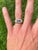 The Coolidge Road: French Cut Sapphire and Diamond Gentlemans Ring For Sale - Image 11 of 11