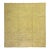 Early 21st Century Zabihi Collection Oversize Green Gold Turkish Oushak Carpet - 12'5" x 16'8" For Sale