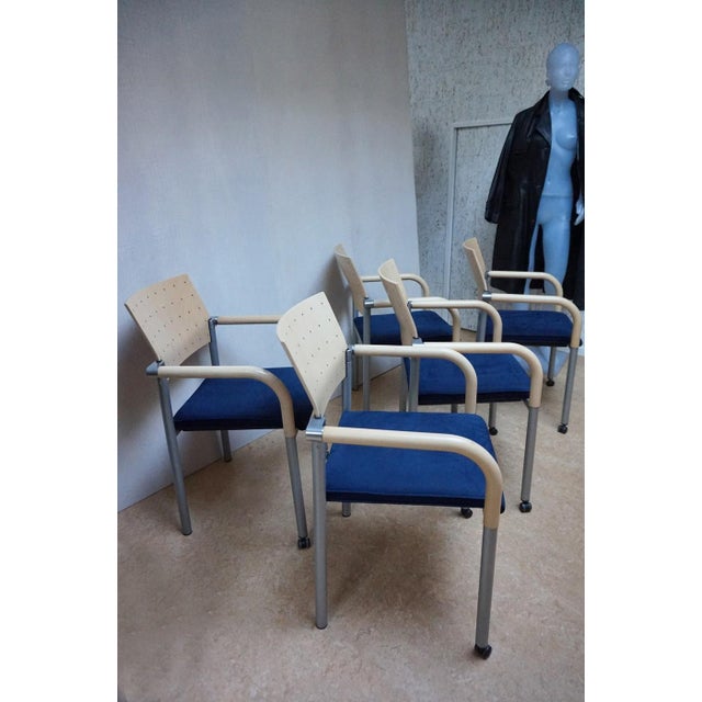 Postmodern Armchairs by Wiesner Hager for Arge2, 1983, Set of 5 For Sale - Image 18 of 18