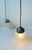 Metal Antique Edwardian Style Etched Glass and Copper Pendant Lights, 1910s, Set of 2 For Sale - Image 7 of 9