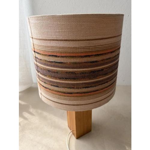 Vintage Pine Table Lamp, 1970s For Sale - Image 6 of 13