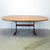 Wood G-Plan "Fresco" Teak Oval Pedestal Base Dining Table With Butterfly Leaf For Sale - Image 7 of 15