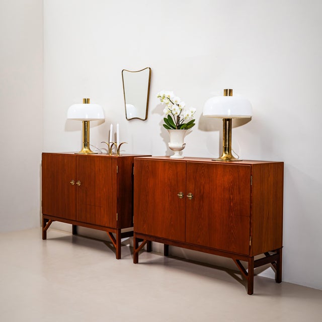 Pair of Sideboards, Model 232 by Børge Mogensen for FDB Møbler, Denmark, 1960s For Sale - Image 12 of 13