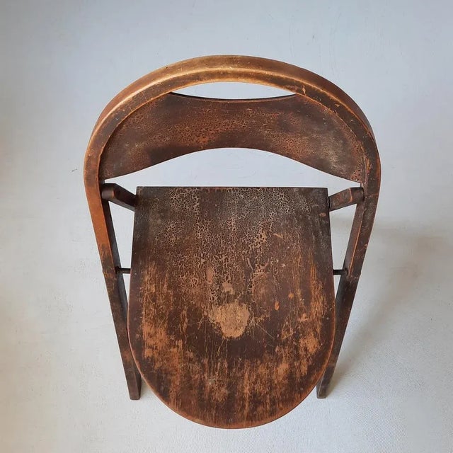 B751 Folding Chair from Thonet Mundus, 1930s For Sale - Image 6 of 15