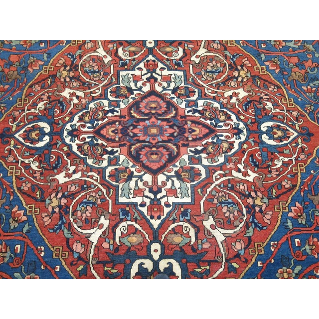 an early 20th Century Stellar Persian Bakhtiari Large size rug Details rug no. 8393 size 9'10'' x 16'9"