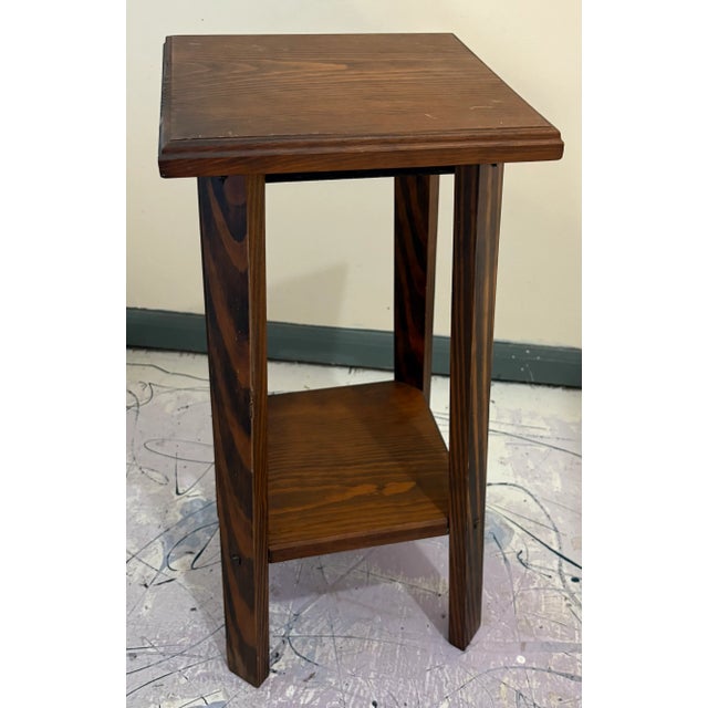 Wood Vintage, Crank Telephone & Stand, Antique Phones For Sale - Image 7 of 11