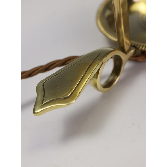 Antique 19th Century French Brass and Tôle Bouillotte Desk Lamp, 1900 For Sale - Image 9 of 18