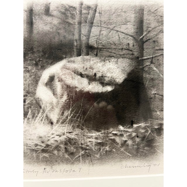 Laurence Channing, Charcoal Study for “Pastoral” 2001 Charcoal on paper study for “Pastoral”, by Laurence Channing,...