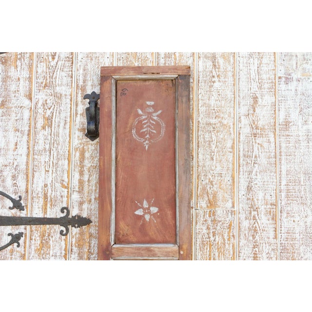 19th Century 19th Century Javanese Painted Star Wall Panel For Sale - Image 5 of 9