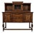 Antique Early 20th Century English Jacobean Oak Sideboard For Sale