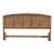 Vintage Thomasville Woven Rattan King Headboard For Sale