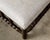 19th Century English 19th Century Bobbin Stool with Upholstered Seat and Nailhead Trim For Sale - Image 5 of 11