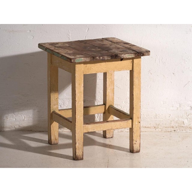 Bedside Tables in Pine Wood, Central Europe, 1940, Set of 2 For Sale - Image 4 of 11