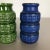 Multi-Color Pottery Fat Lava Vases from Scheurich, Germany, 1970s, Set of 3 For Sale - Image 6 of 18