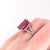 Modern 9.3ct Red Ruby Ring in Solid 14k White Gold | Cu 14x10mm | Solitaire Ring, Size 6.75 For Sale - Image 3 of 7