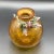 Late 20th Century Jay Strongwater Amber Glass Bud Vase With Enamel Bee For Sale - Image 4 of 12