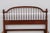 Traditional Cherry Queen or Full Size Spindle Bed For Sale - Image 3 of 15